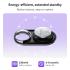 HOCO E98A Starry Wireless Anti-Loss Device for Android – Mini Bluetooth Tracker for Keys, Wallet, Bags & Pets, Smart Finder Tag - Black